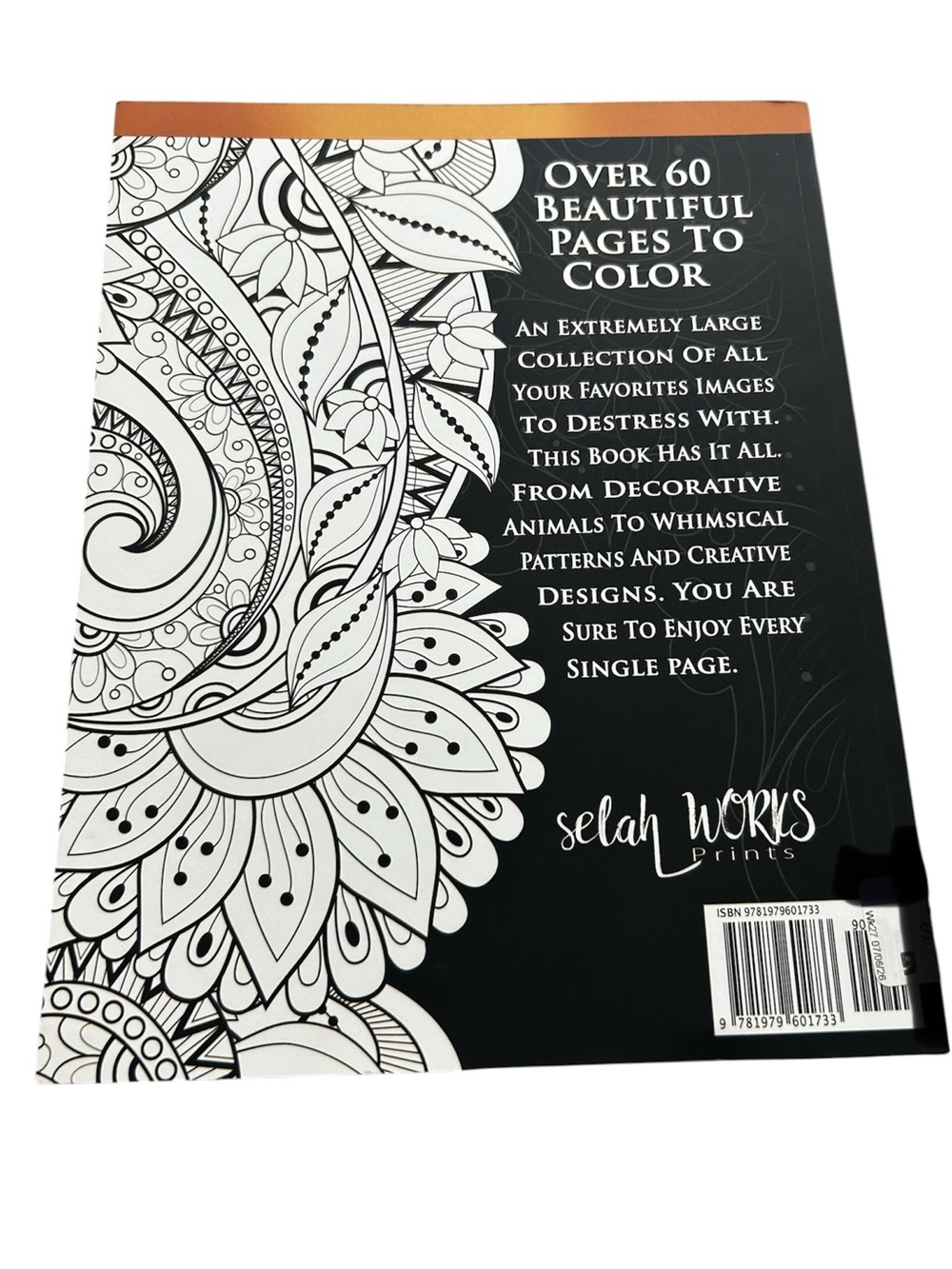 Adult Coloring Book New - Picture 2 of 3